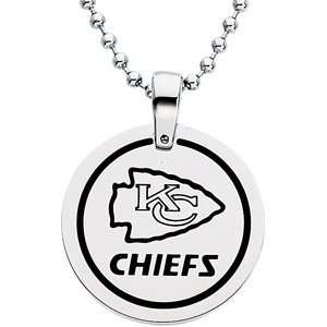  Stainless Steel 28.00mm Kansas City Chiefs Team Name 