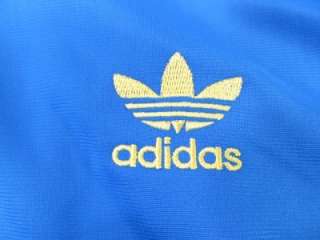 Adidas Originals SUPERSTAR Track Pants Bottoms BLUE YELLOW Stripes 4XL 