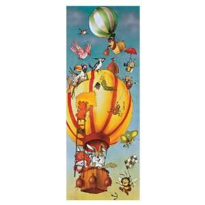 Brewster Wallcovering Hot Air Balloon Ride Mural 2 1056  