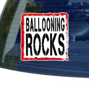  Ballooning Rocks   Window Bumper Laptop Sticker 