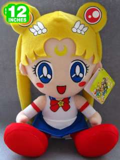 Sailor Moon Tsukino Usagi Plush Doll 12 Toy  