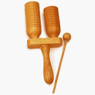  Wooden Two Row Agogo Bell by Meinl Musical Instruments