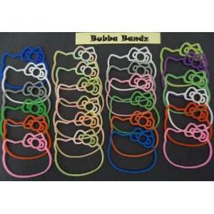  Hello Kitty Silly Bands 24 pack Glitter, Glow and Tie Dye 