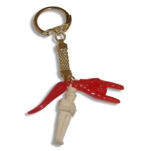  Gobo Keychain w/ Horn 7 Mal?occhio 