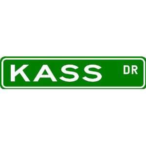  KASS Street Sign ~ Family Lastname Sign ~ Gameroom 