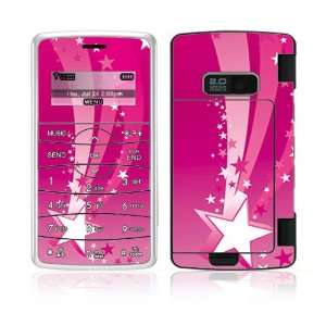  Pink Stars Decorative Skin Cover Decal Sticker for LG enV2 