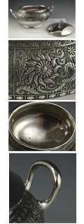 ROGERS SMITH & CO ASSYRIAN HEAD SILVER SOUP TUREEN  