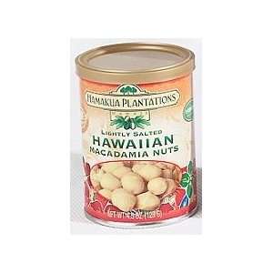 Hawaiian Macadamia Nuts Lightly Salted 4.5 oz. Can  