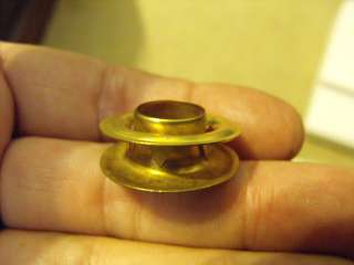 Vintage 10 Sets of Brass 1/2 in Grommets, Size4, Astrup  