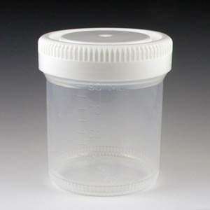  Container Tite Rite, Wide Mouth, 90mL (3oz), PP, 53mm 