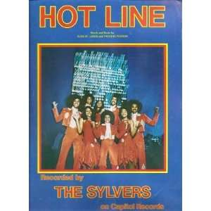  Sheet Music Hot Line The Sylvers 176 