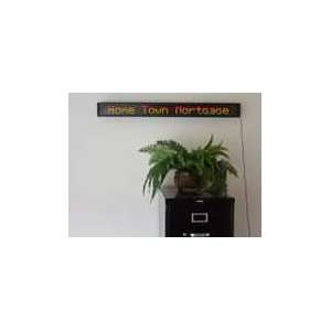 Electronic Displays, Inc. Tri Color 20 Character LED Display Sign   39