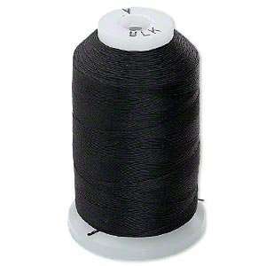  Simply Silk Beading Thick Thread Cord Size A Black 0.007 