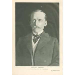  1903 Print Baron Von Sternberg German Envoy America 