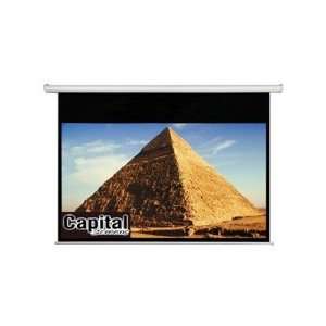  Micro Trendz 80 Inch Electric Projector Screen + Free 