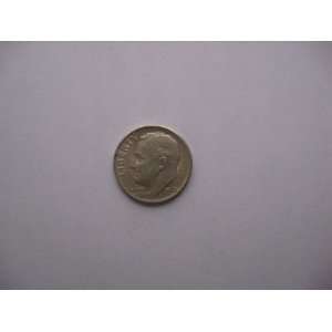  1950 S San Francisco Mint Silver Roosevelt Dime. 