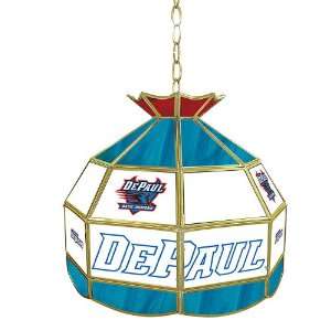  Best Quality DePaul University Stained Glass Tiffany Lamp 