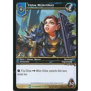   of Gladiators Single Card Chloe Mithrilbolt #2 Uncommon Toys & Games