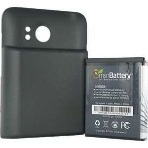  msnBattery Extended Battery w/Door for HTC Thunderbolt 