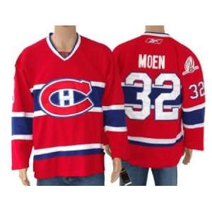  Travis Moen Jersey Montreal Canadiens #32 Red Jersey 
