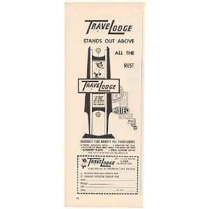  1967 TraveLodge Stands Out Above Rest Sign Franchise Print 