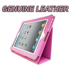  caseen True Pink Genuine Leather Magnet Sleep Smart Case w 