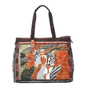  Laurel Burch Travel Tote Moroccan Mares By The Each Arts 
