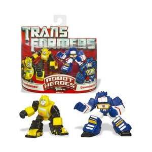  Transformers Movie Heroes Bumblebee vs Soundwave Toys 