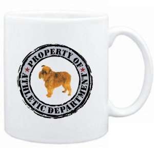 Mug White  PROPERTY OF Brussels Griffon ATHLETIC DEPARTMENT TRANSFER 
