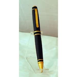  Cigar Ballpoint Pen with Satin Gold Accents Office 