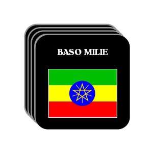  Ethiopia   BASO MILIE Set of 4 Mini Mousepad Coasters 