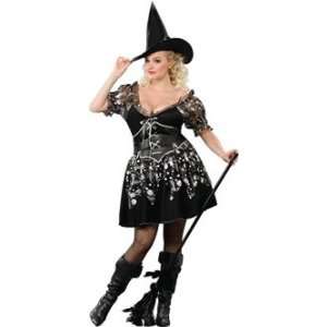   Novelty Halloween Plus Size Charmed Witch Costume Toys & Games