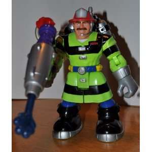   ) Fireman Firefighter Rescue Hero Non Violent Toy Doll Action Figure