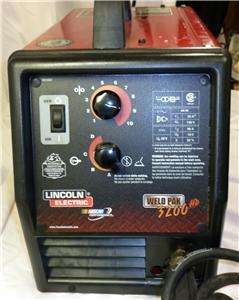 LINCOLN ELECTRIC WELD PAK 3200 HD K2190 1 MIG WELDER USED NICE  