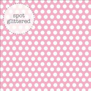   Coated Patterned Cardstock 12X12 Cupcake Candy Dots
