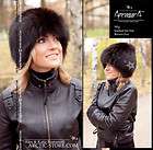 ARKTIKA NEW RUSSIAN Red/Brown Fox Fur Hat Beanie WIG wo