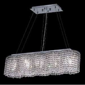  Amazing oval designed crystal chandelier lighting fixtures 