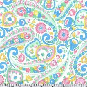  44 Wide Dance With Me Paisley Libby Pastel Fabric By The 