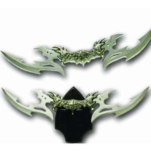    Emblazon Dragon Wing Batleth Sword Display 