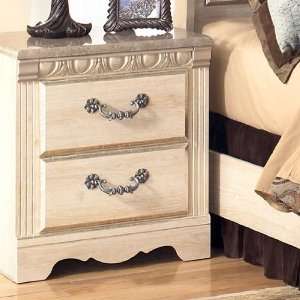   Traditional Classic Silverglade Nightstand in Opulent Color Furniture