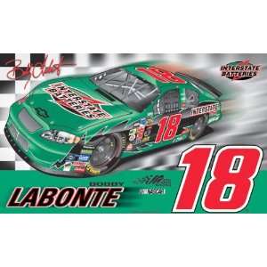  #18 Bobby Labonte Double Sided 3x5 Flag