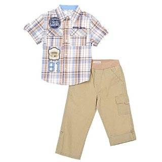 GUESS Screen Polo Tee and Convertible Cargos S by GUESS Kids