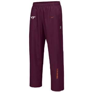   Virginia Tech Hokies Maroon Hash Mark NikeFit Pants