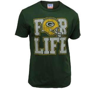  NFL Green Bay Packers For Life Shirt (Hunter) Sports 