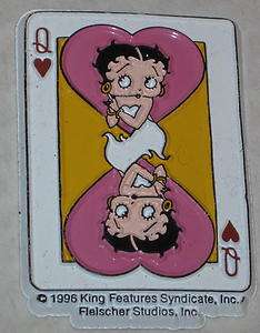 Betty Boop Queen of Hearts Magnet  