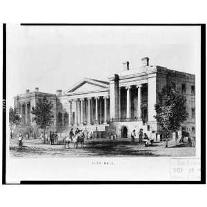  City Hall,Washington, D.C 1850s