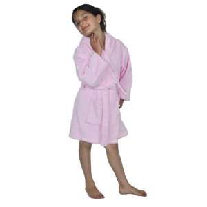 Soft Touch Linen Girls and Boys Kids Hooded Terry Turkish Robe 