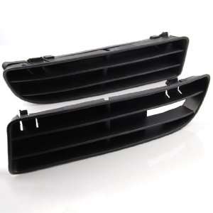  Replacement Black ABS Plastic Front Driver & Passenger Side Lower 