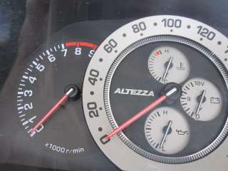 JDM TOYOTA ALTEZZA IS200 RS200 SXE10 GAUGE CLUSTER  