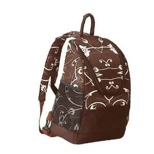  Brown Iris Picnic Beach Cooler Backpack Bag Office 